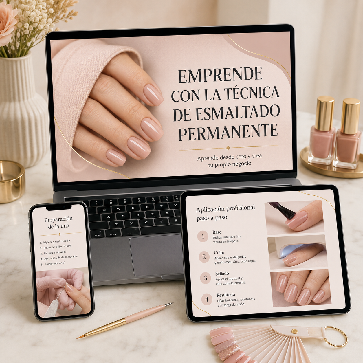 Guía profesional de Esmaltado Permanente